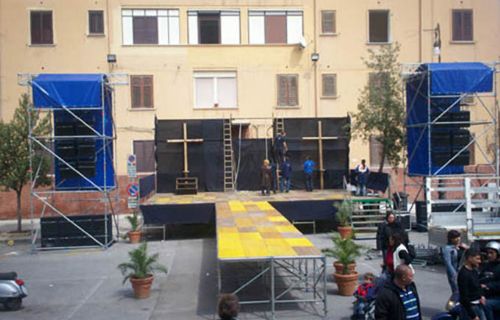 Impianto per Via Crucis