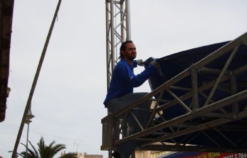 Montaggio copertura