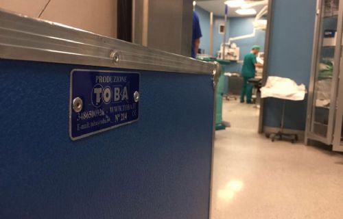 Flight Case in sala operatoria