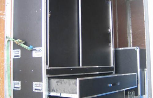Flight Case per costumi di scena