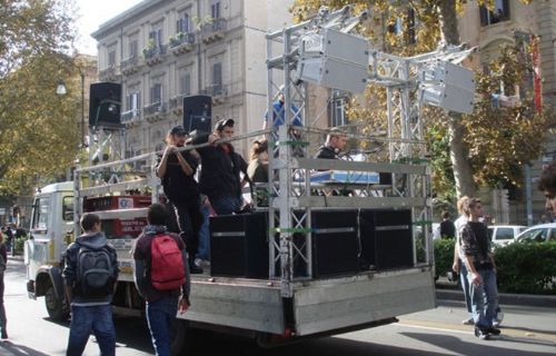 Sound System per scioperi