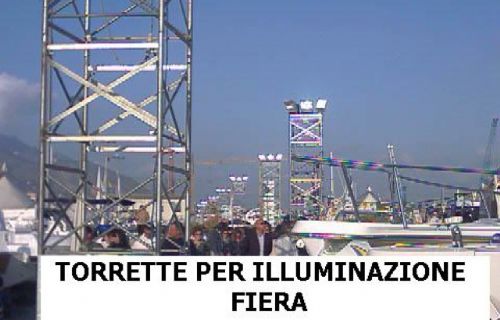 Torri per illuminazione fiere