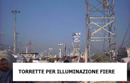 Torri per illuminazione fiere